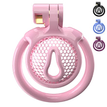 Load image into Gallery viewer, Super Small CX-1 Sissy Chastity Cage With 5 Arc Rings
