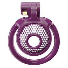 Load image into Gallery viewer, Super Small CX-3 Sissy Chastity Cage With 5 Arc Rings
